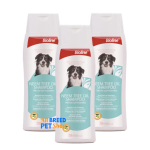 bioline neem tree oil dog shampoo all breed pet shop